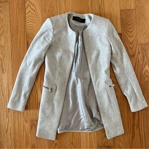 Zara light grey blazer